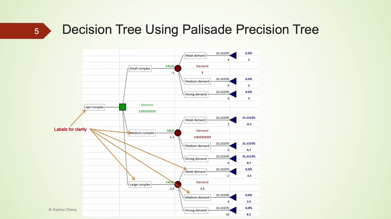 Using PrecisionTree for Decision Analysis