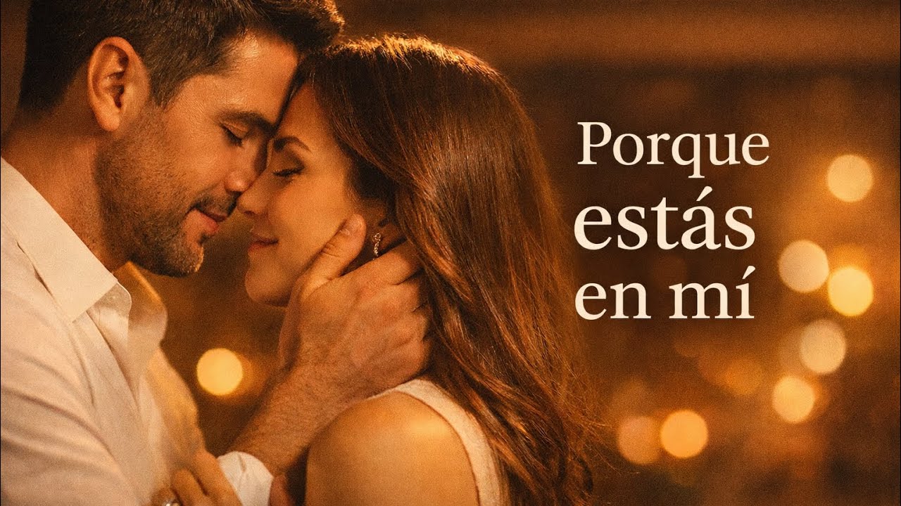 Porque estás en mí | Balada romántica de amor verdadero