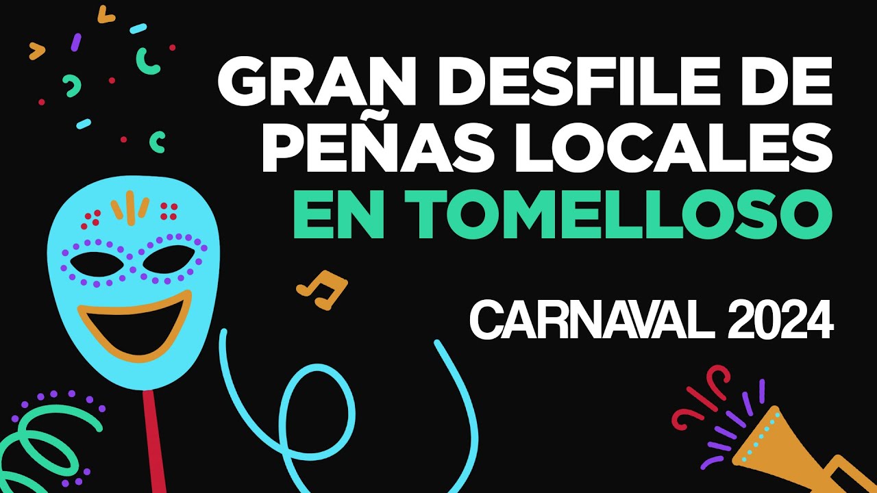 🟢 DIRECTO | Gran Desfile de Peñas Locales en Tomelloso 🎭 CARNAVAL 2024