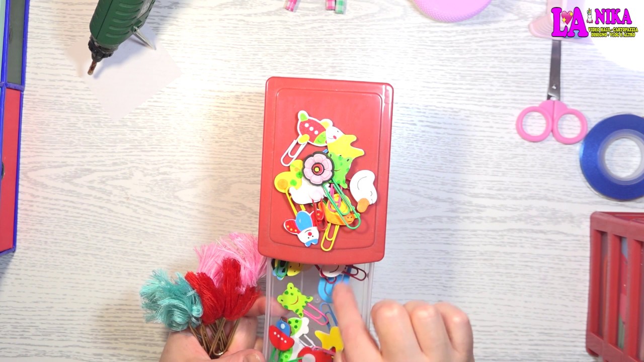 VI MOSTRO TUTTE LE MIE CLIP CARTOPAZZE + VIDEO TUTORIAL CREAZIONE CLIP PER AGENDA By Nika