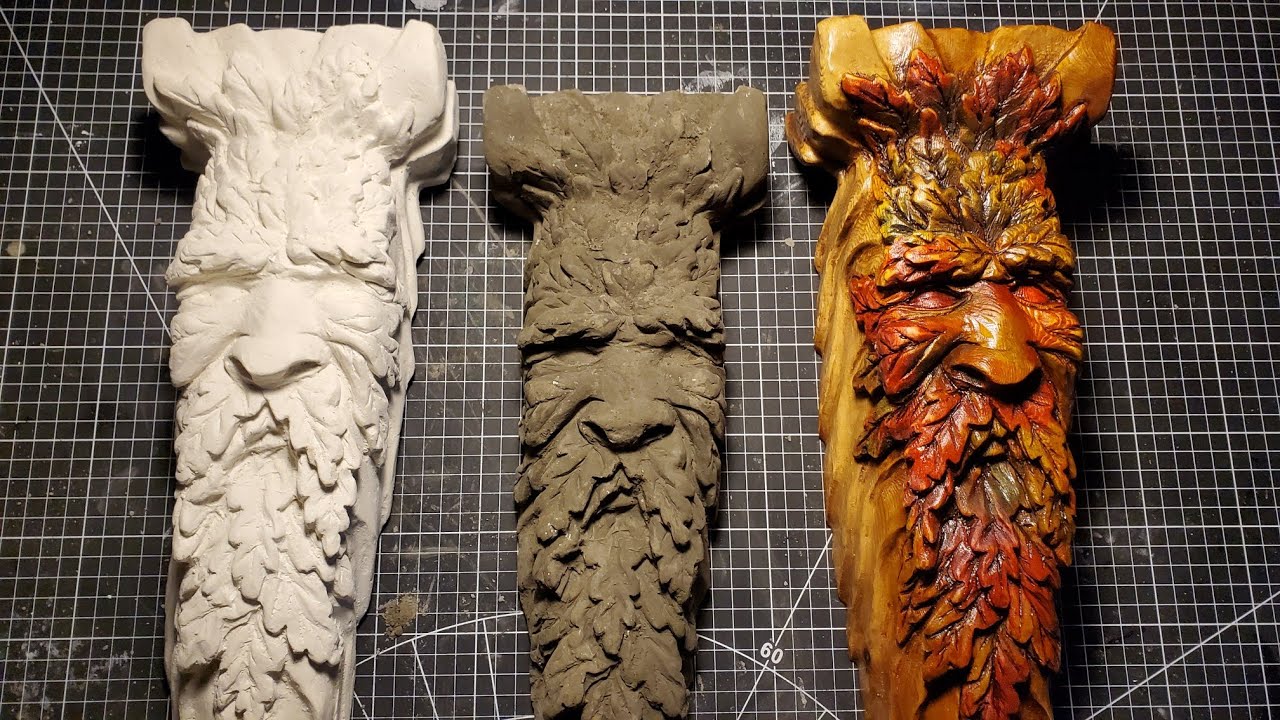 How to make a cheap Mold & Cast From a Wood Carving.