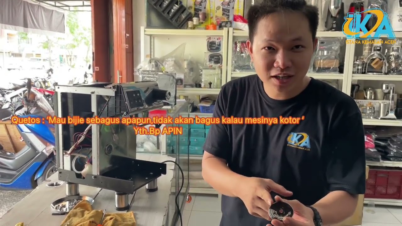 Cara Ganti safety valve Fcm3200D & service rutin (air lebih banyak ke driptray daripada grouphead)