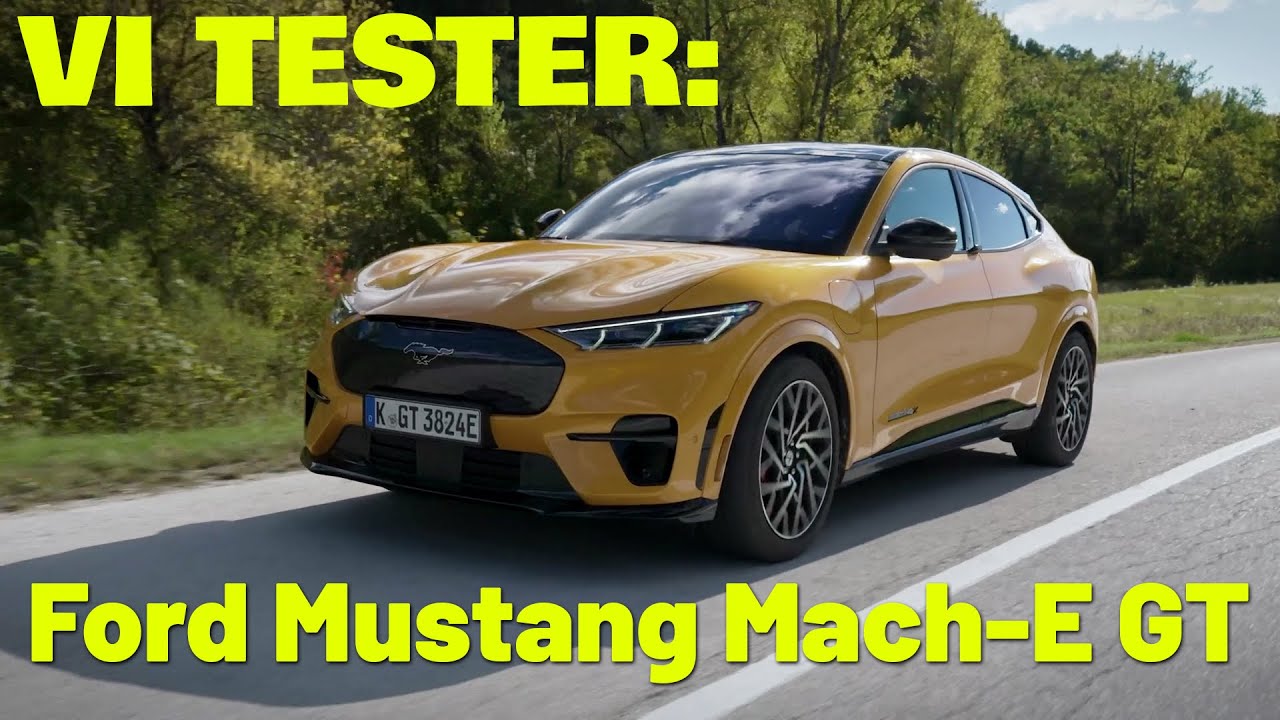 Test av Ford Mustang Mach-E GT AWD: En av de råeste elbilene på markedet