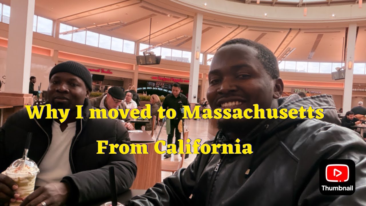 I left California to Massachusetts 