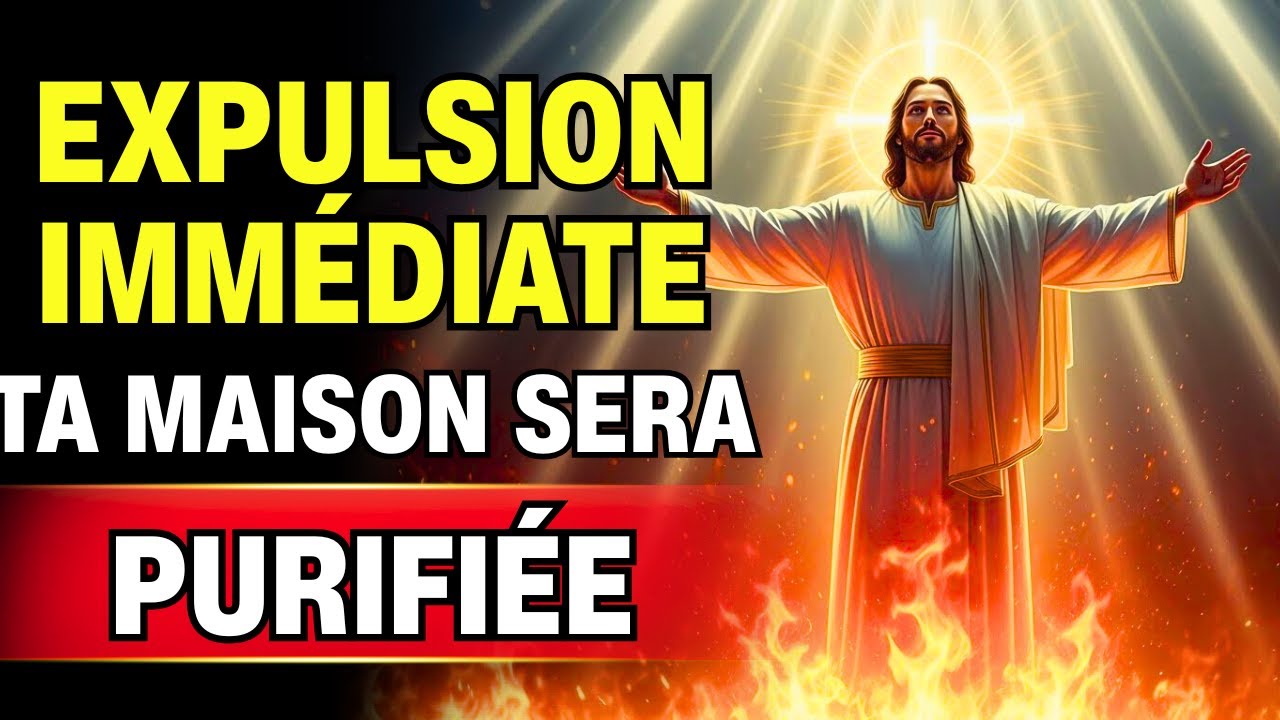 ⚔️ Rien qu'en écoutant cette prière, elle EXPULSE les démons, BRÛLE les sortilèges et DÉTRUIT les en