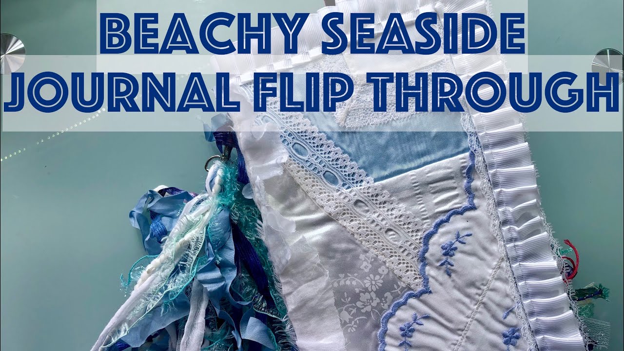 Beach Seaside Junk Journal Flip Through