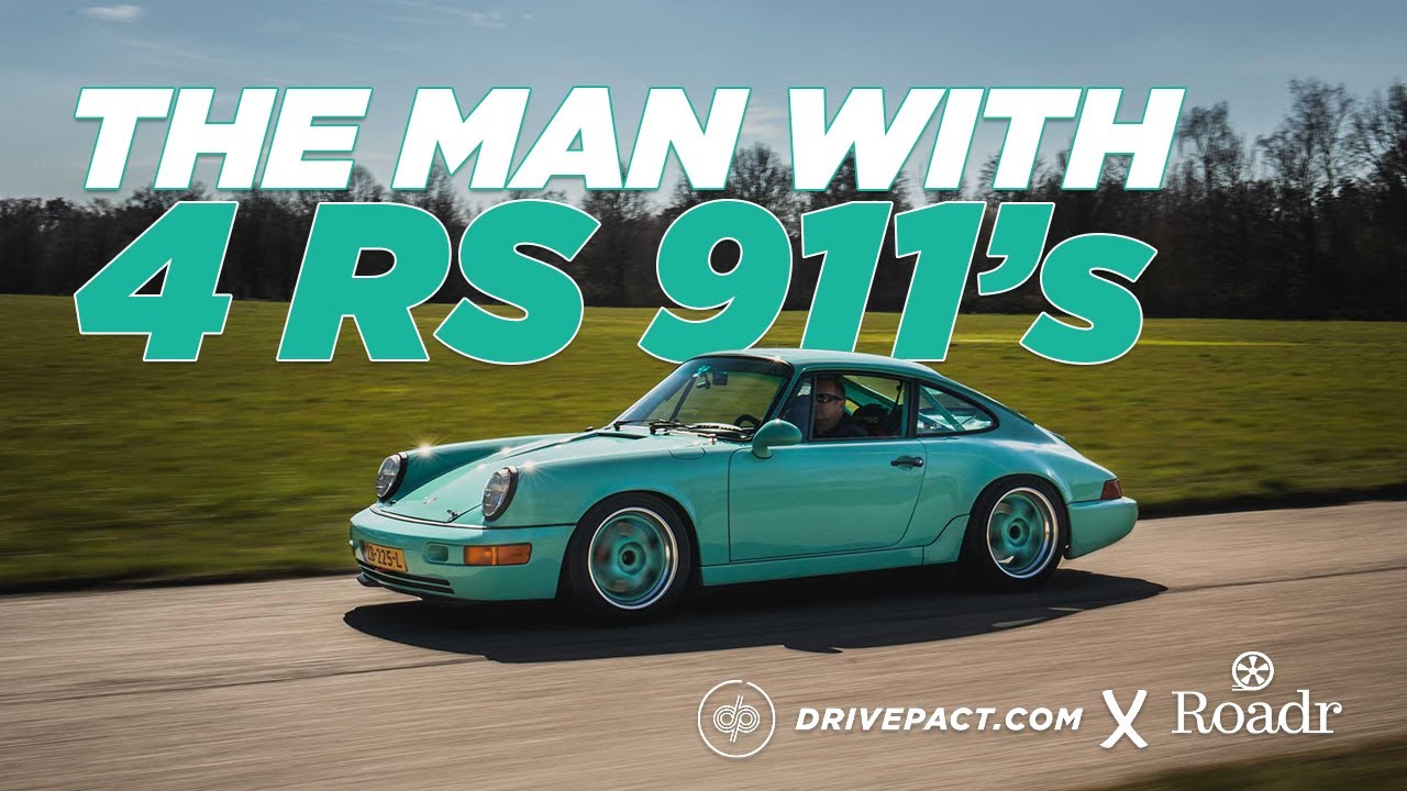Rikard owns four Porsche 911's with RS / RennSport genes and drives them hard! DrivePact X Roadr #1