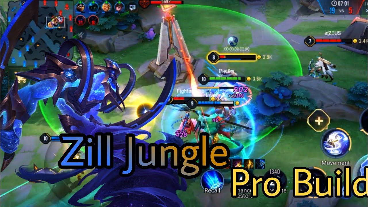 Zill Jungle|Ranked Match| ft. Auberon Wizonix | Arena of Valor | Liên Quân Mobile|Aov|Rov