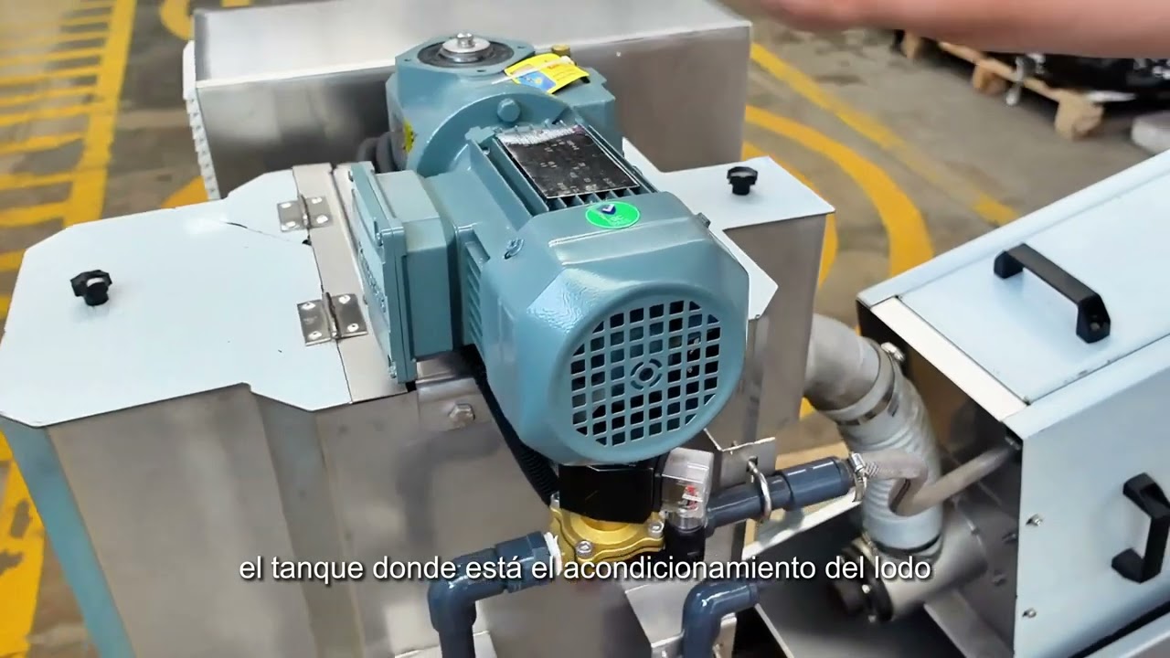 ¿Cómo funciona un Tornillo Deshidratador? | Tecnología eficiente para tratar lodos 💧⚙
