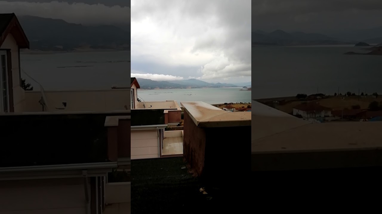 Nice view of moving clouds in Turkey