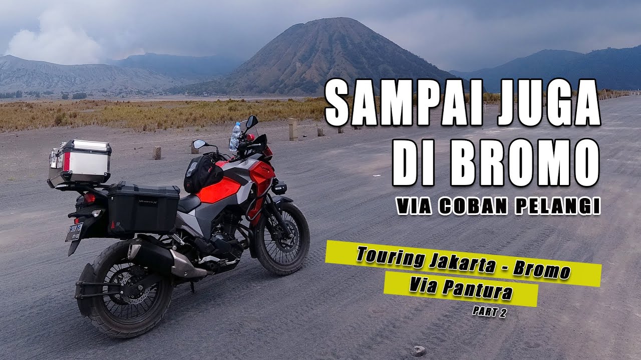 Touring Jakarta - Bromo via Pantura | Kawasaki Versys 250 | Part 2 (via Coban Pelangi)