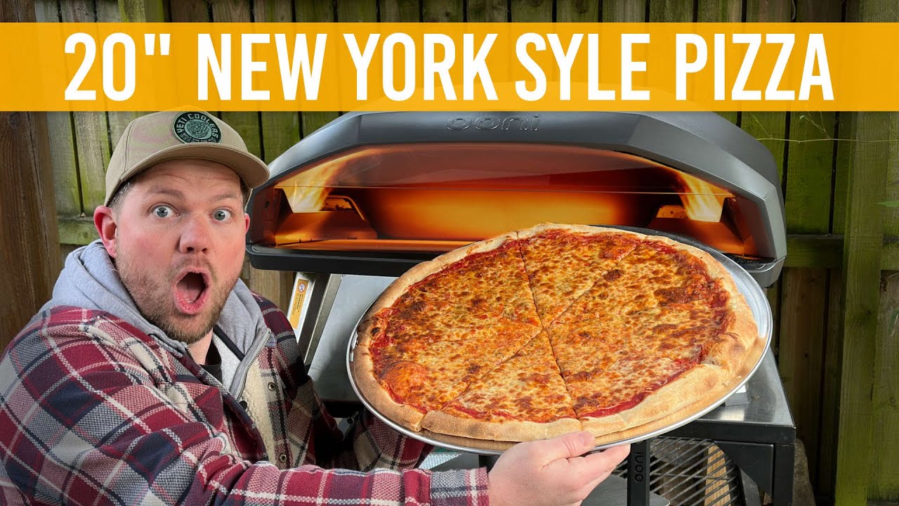 New York Style Pizza Recipe on the OONI KODA 2 MAX