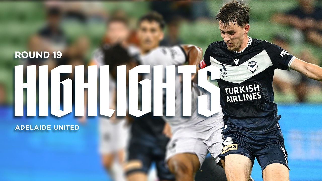 Melbourne Victory v Adelaide United - Shark Highlights | Isuzu UTE A-League 2025-26 | Round 19