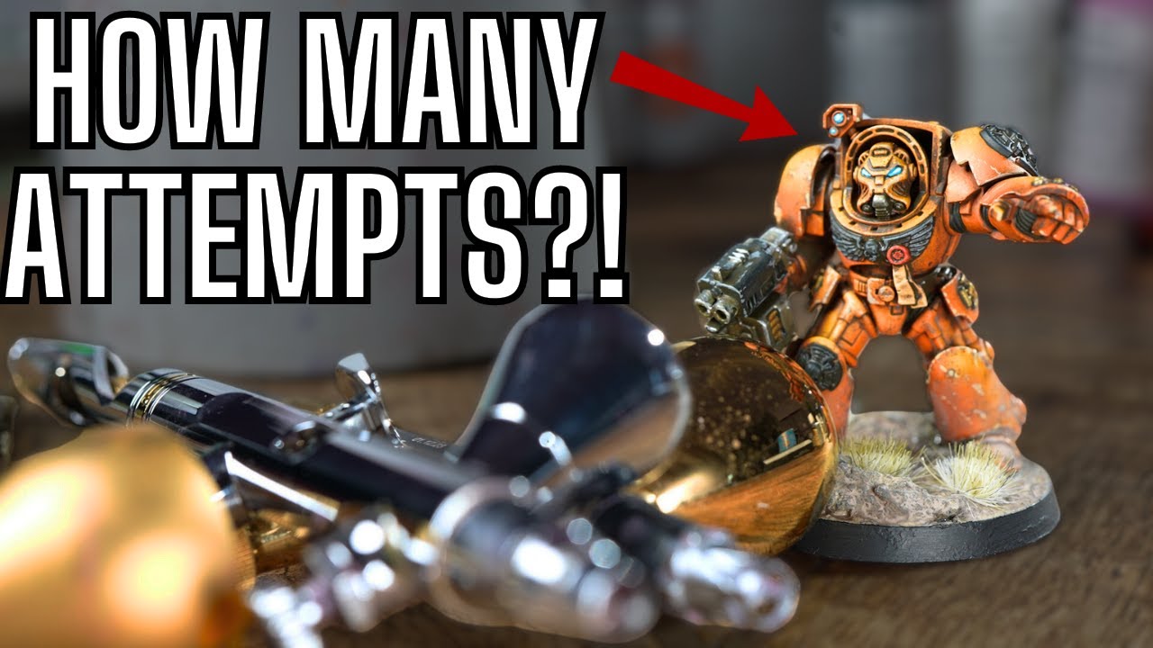 Боитесь аэрографа WARHAMMER? Попробуйте!