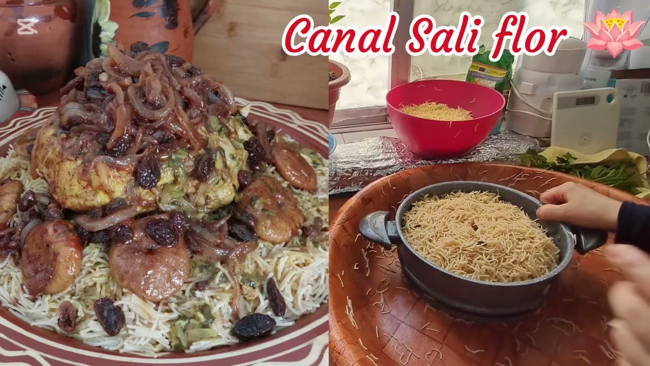 أسهل طريقة تحضير سفة المدفونة بالتفاية  لذيذة بنينة رائعة دائما بنة حاضرا 👌 مع سالي 