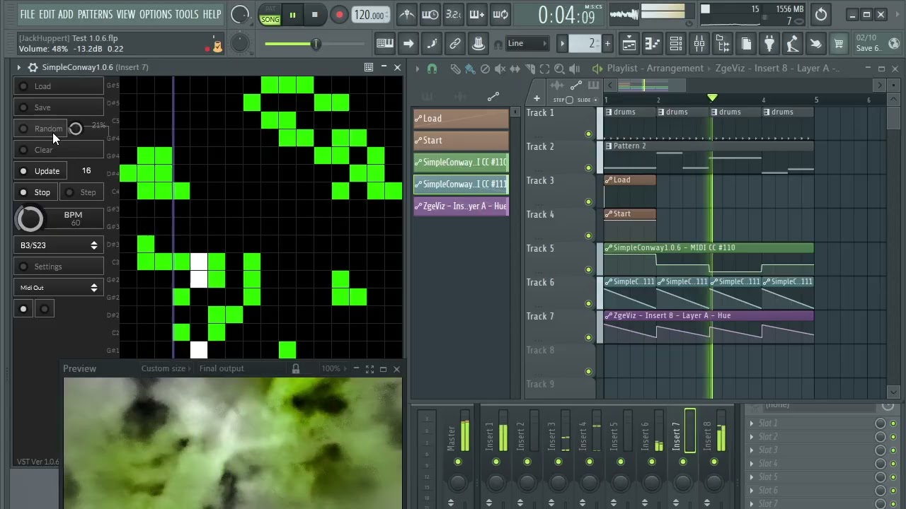 ConwayMatrix - Color Clouds