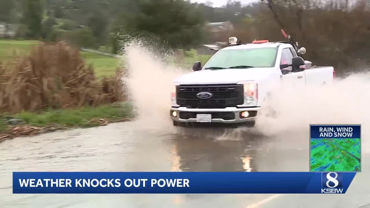 Power outages affect thousands in Aptos anWatsonville due to severe weather