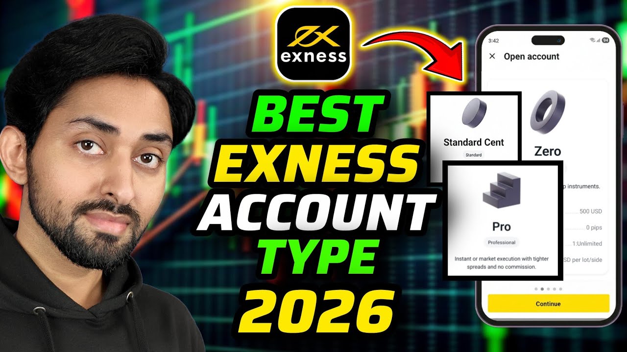 Exness Standard vs Pro vs Raw Spread vs Zero | Complete Breakdown