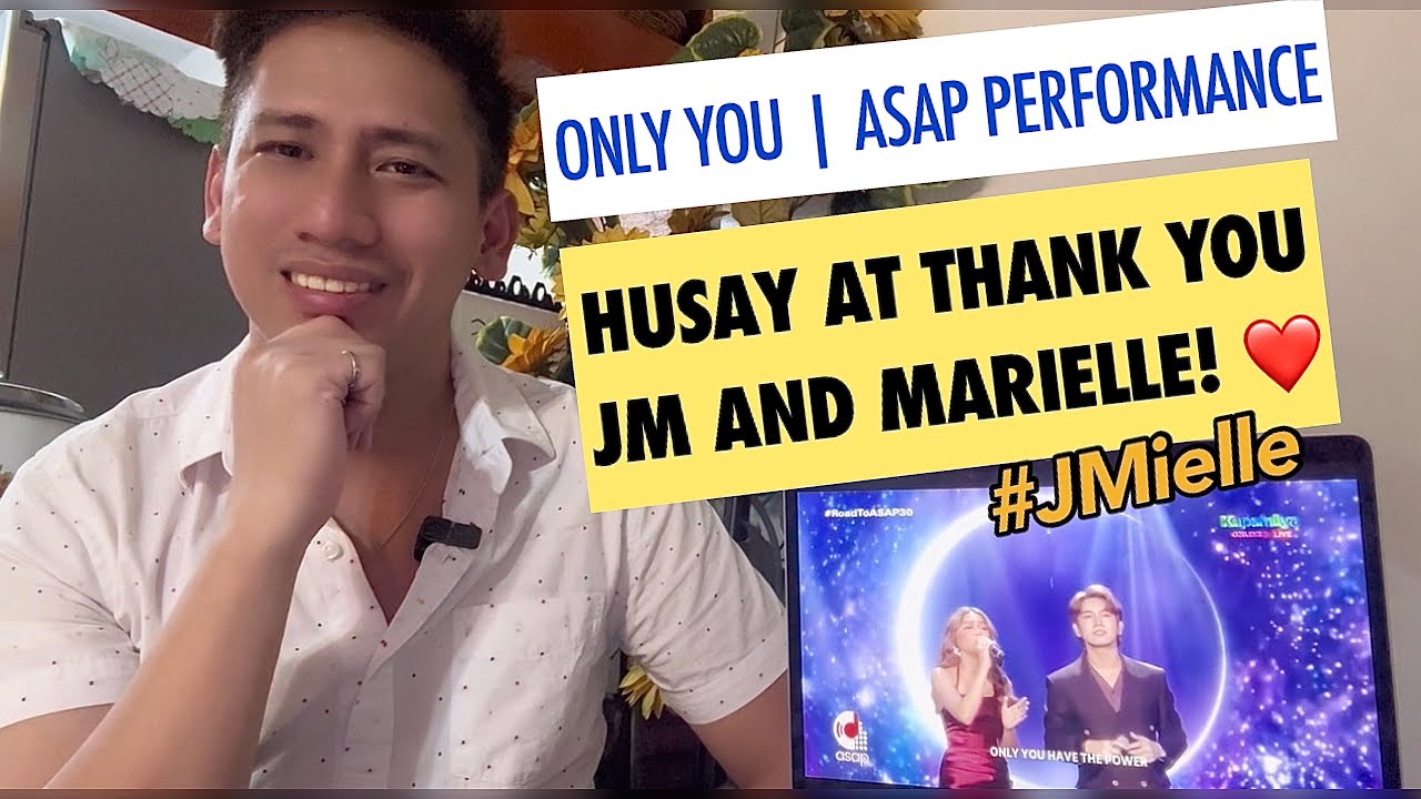 Only You - JM dela Cerna & Marielle Montellano (JMielle) | ASAP | Reaction Video