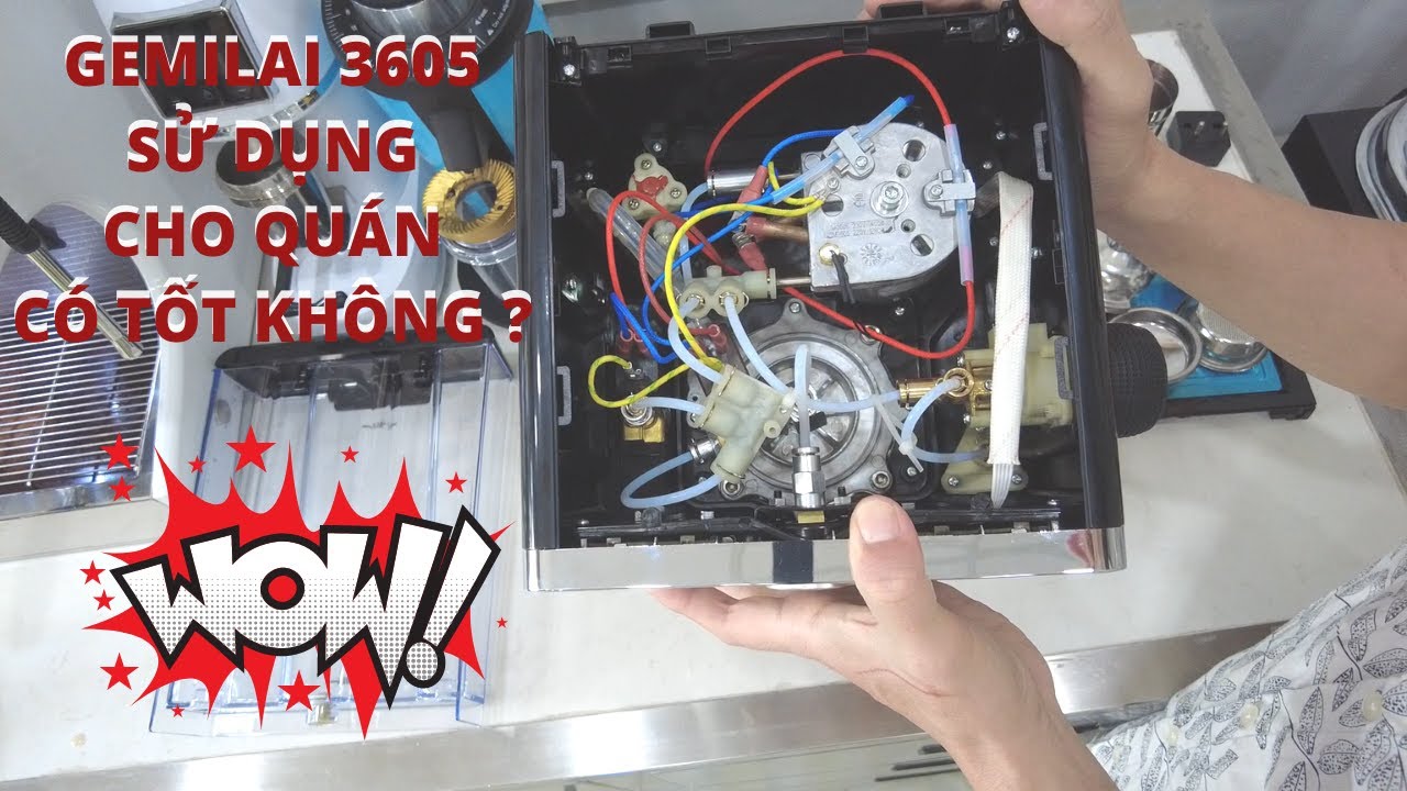 Gemilai 3605 sử dụng cho quán và cái kết ....