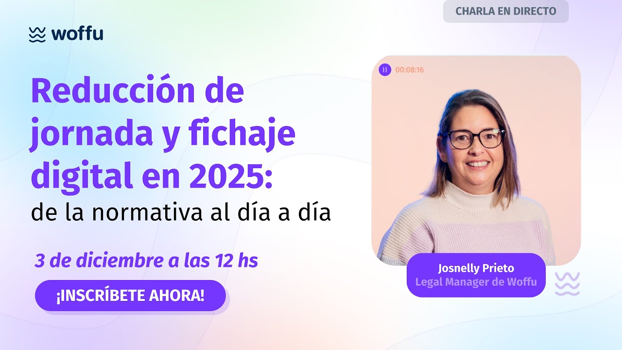 Reducción de jornada y fichaje digital en 2025: de la normativa al día a día