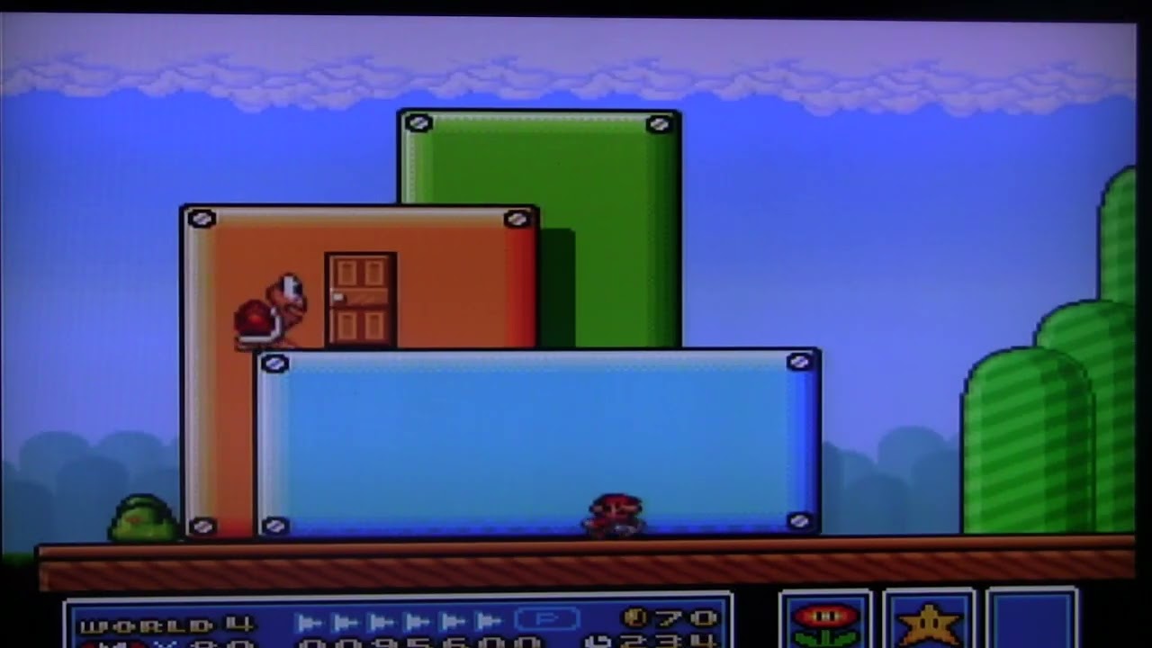 SMB3 4-6 Super Mario Bros. 3 – World 4-6 | Calm Giant Land Run with Smooth Platforming Rhythm