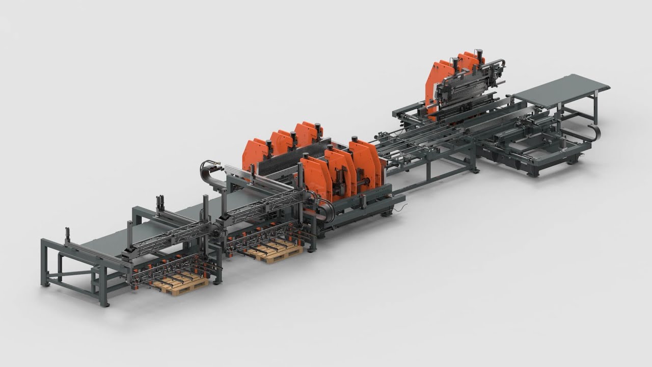 #106 3D Animation Sheet Metal Bending Machine For Steel Doors | WEMOMACHINES
