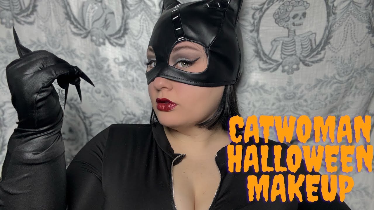 Catwoman Halloween Makeup Tutorial