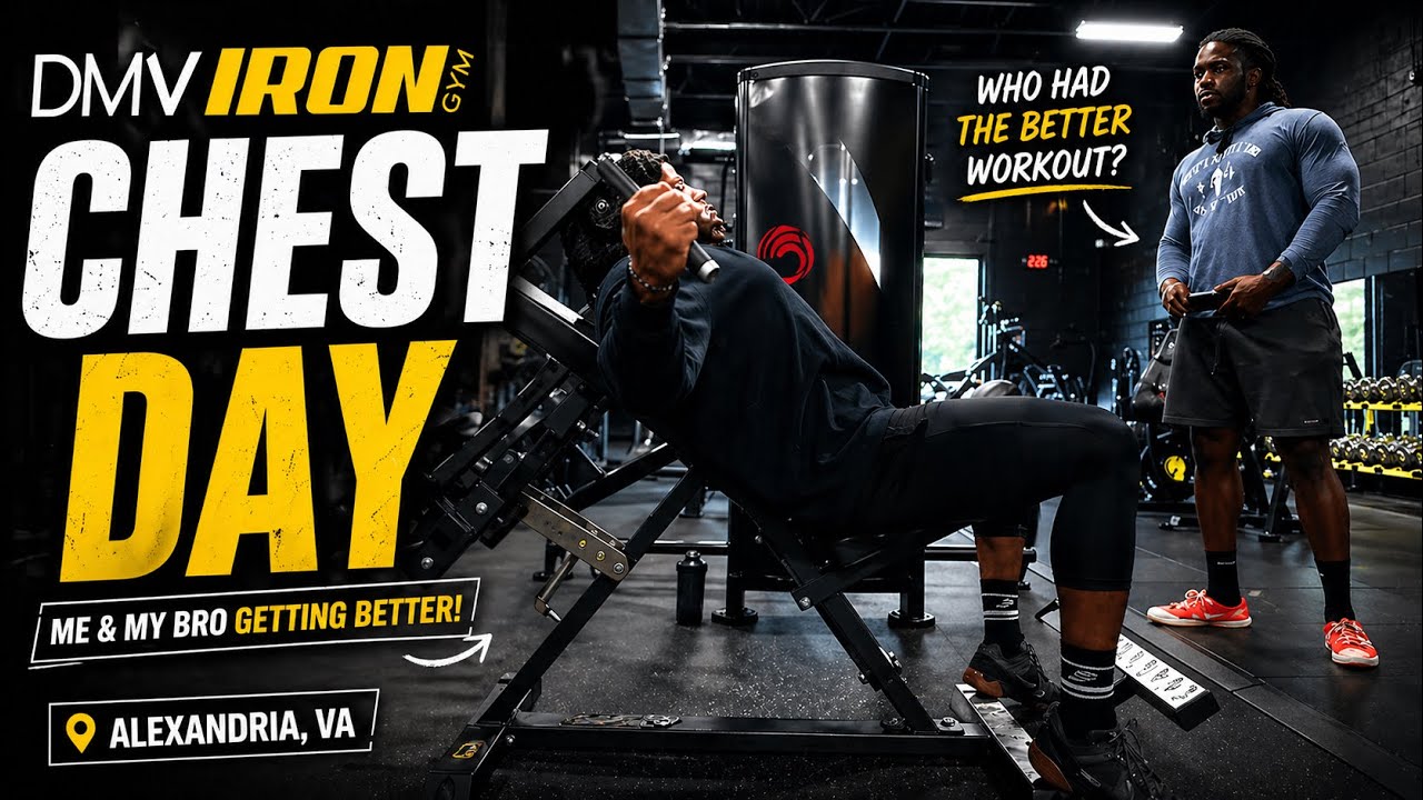 DMV Iron Gym Vlog with DJI Action 5 Pro