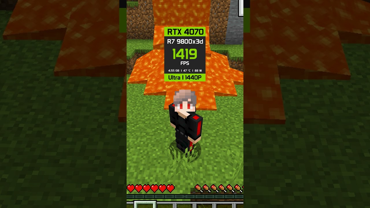 Minecraft vs Ryzen 7 9800X3D | Graphics Comparison