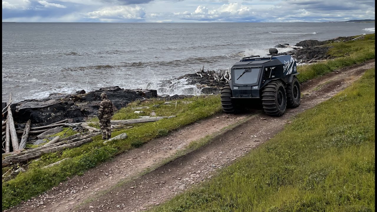 Шерп Макс по Терскому берегу От Умбы до Никодимского  маяка. Sherp Max. Горбуша прет стеной