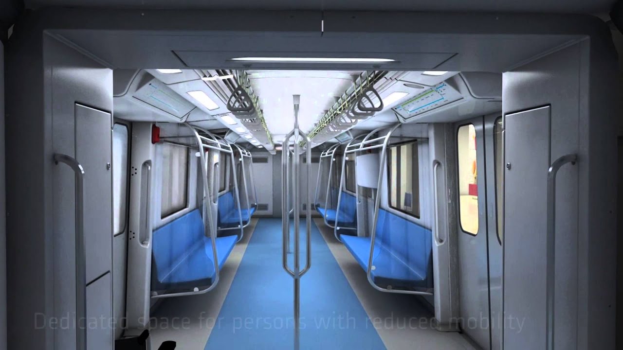 CMRL Video on Animated Train