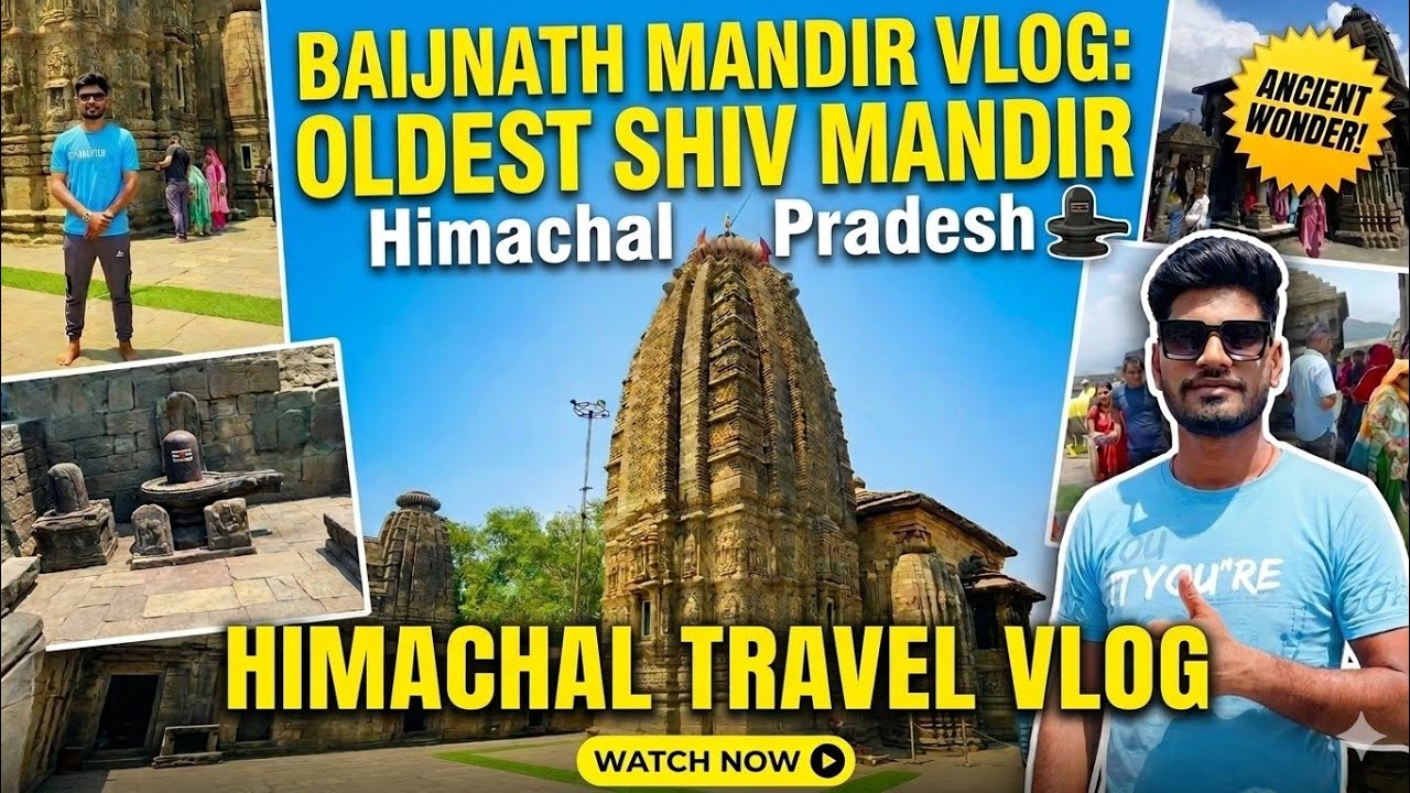 Ravan Dwara Banaya Baijnath Temple 😍 Part -1 #vlog #travel 