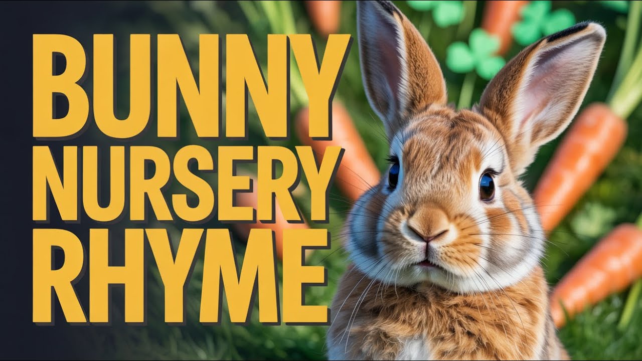 Bunny Song for Toddlers | Cute Rabbit Nursery Rhymes and Happy Bunny Dance Kids Songs