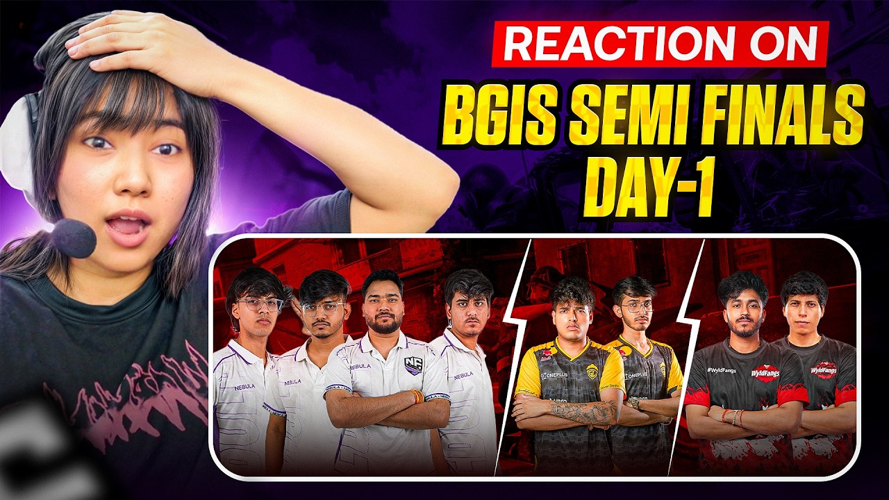Craziest Zone shift in BGIS Semi Finals Day-1 | Reaction