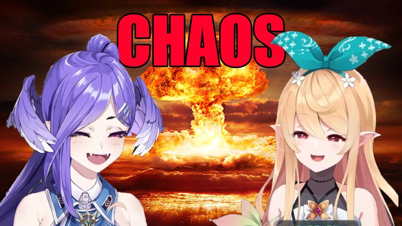 Selen and Pomu Offcollab quickly descend into CHAOS【NIJISANJI EN】