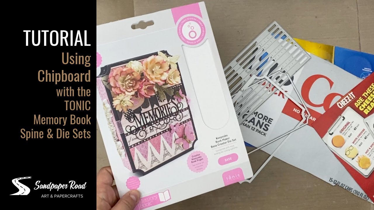 Using Chipboard with the Tonic Base Creator Die Set | Sandpaper Road