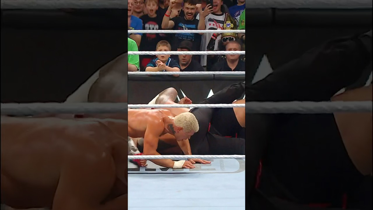 Cody Rhodes makes an epic save for Roman Reigns