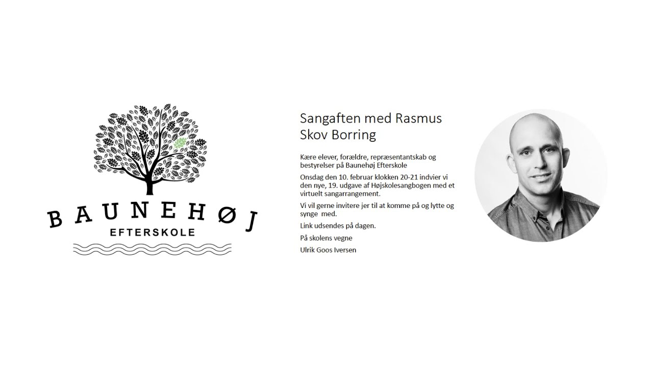 Sangaften med Rasmus Skov Borring
