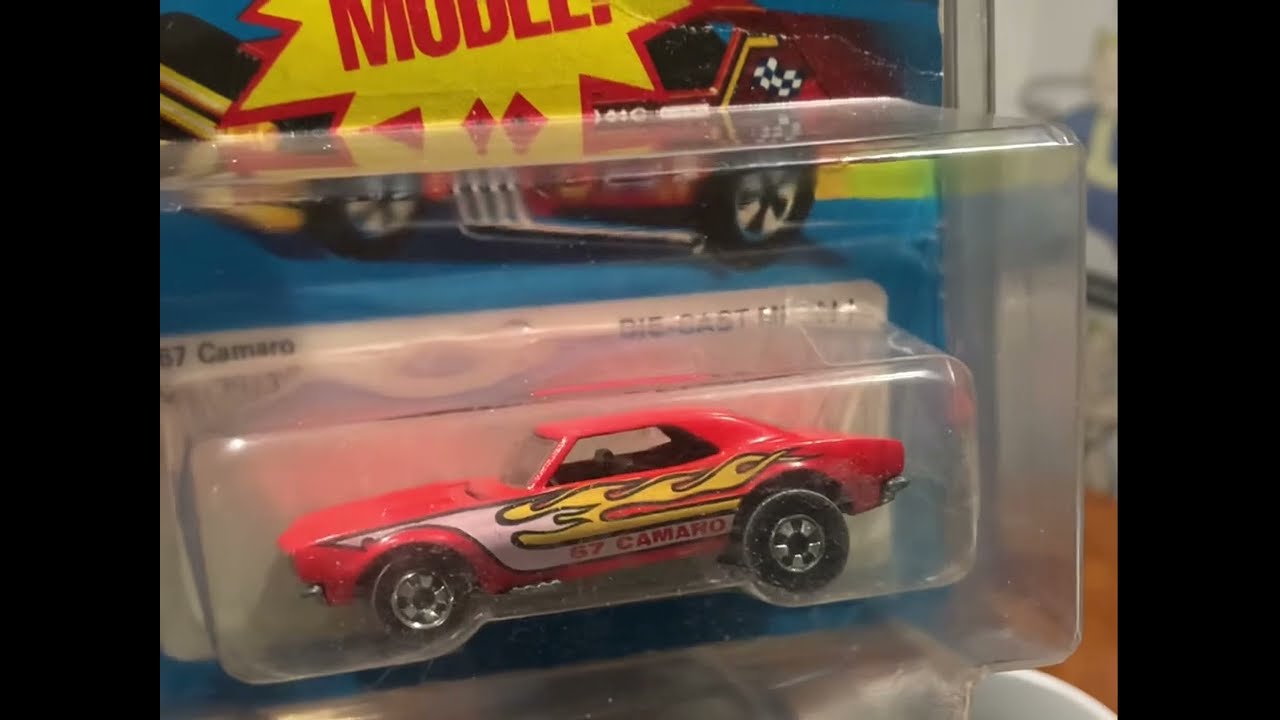 Huge 67-69 camaro diecast collection review! Video #69 1982 blackwall 67 camaro enamel red