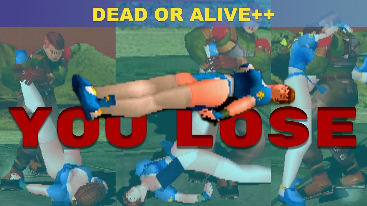 DOA++ Kasumi's nightmare - defeated by Bayman