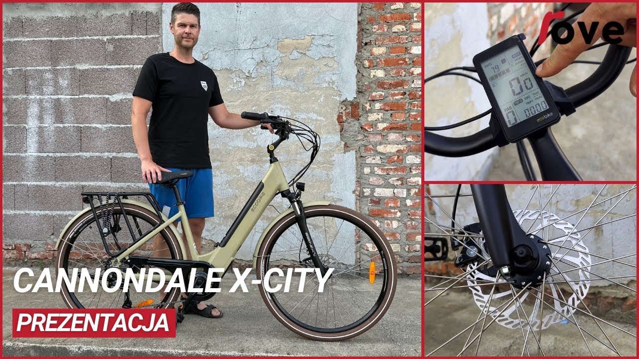 Prezentacja: miejski rower elektryczny EcoBike X-City