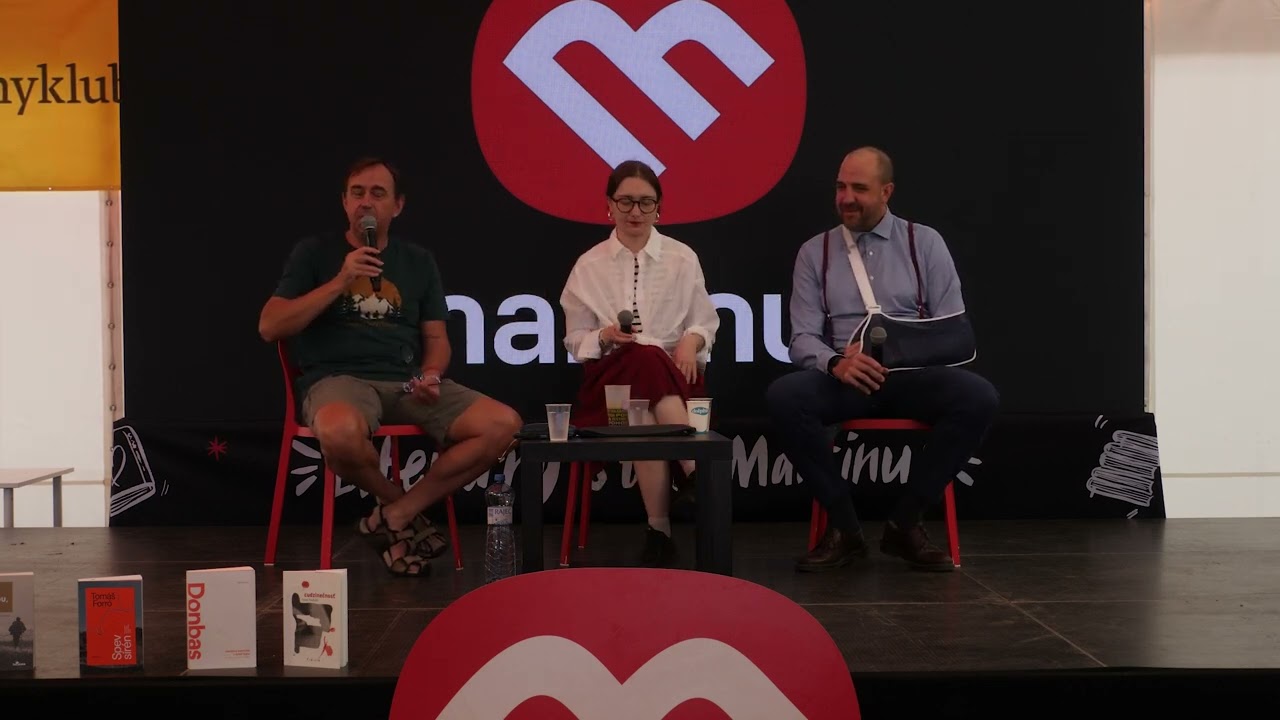 Pohoda 2025/Literárny stan - Anna Siedykh a Tomáš Forró: Ukrajina – krajina a literatúra