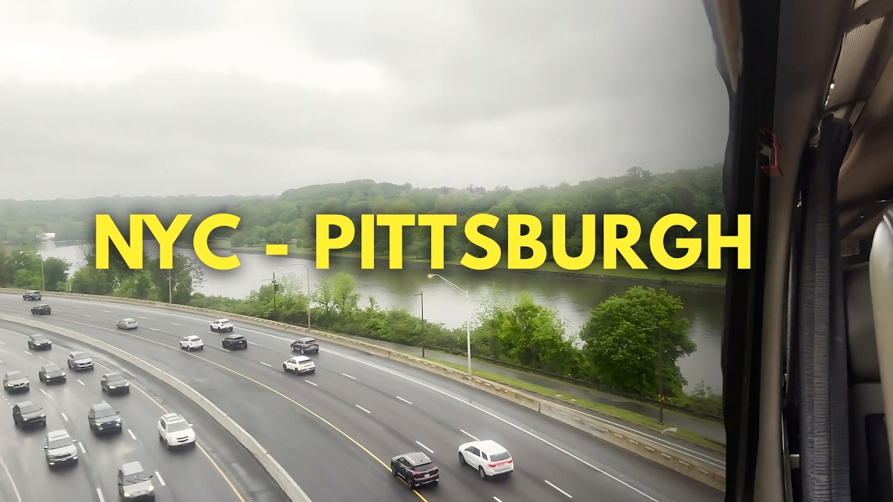 10 Hours Aboard the Amtrak Pennsylvanian: NYC to Pittsburgh