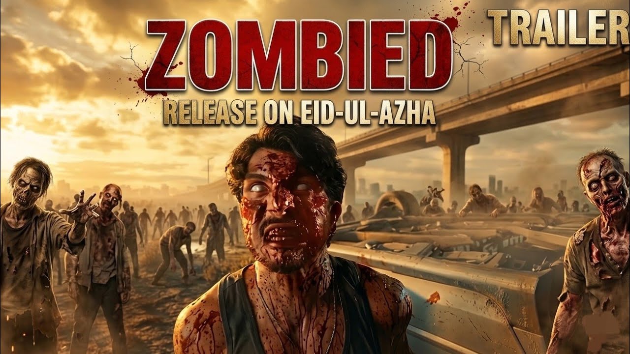 ZOMBEID &mdash;Official Trailer Fahad Mustafa ..release on Eid-ul-Azha 2026 Copyright Claimed  #zombie 