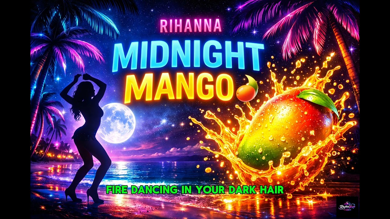 Rihanna – Midnight Mango 🌙🥭 | Tropical Night Vibes (AI Song)