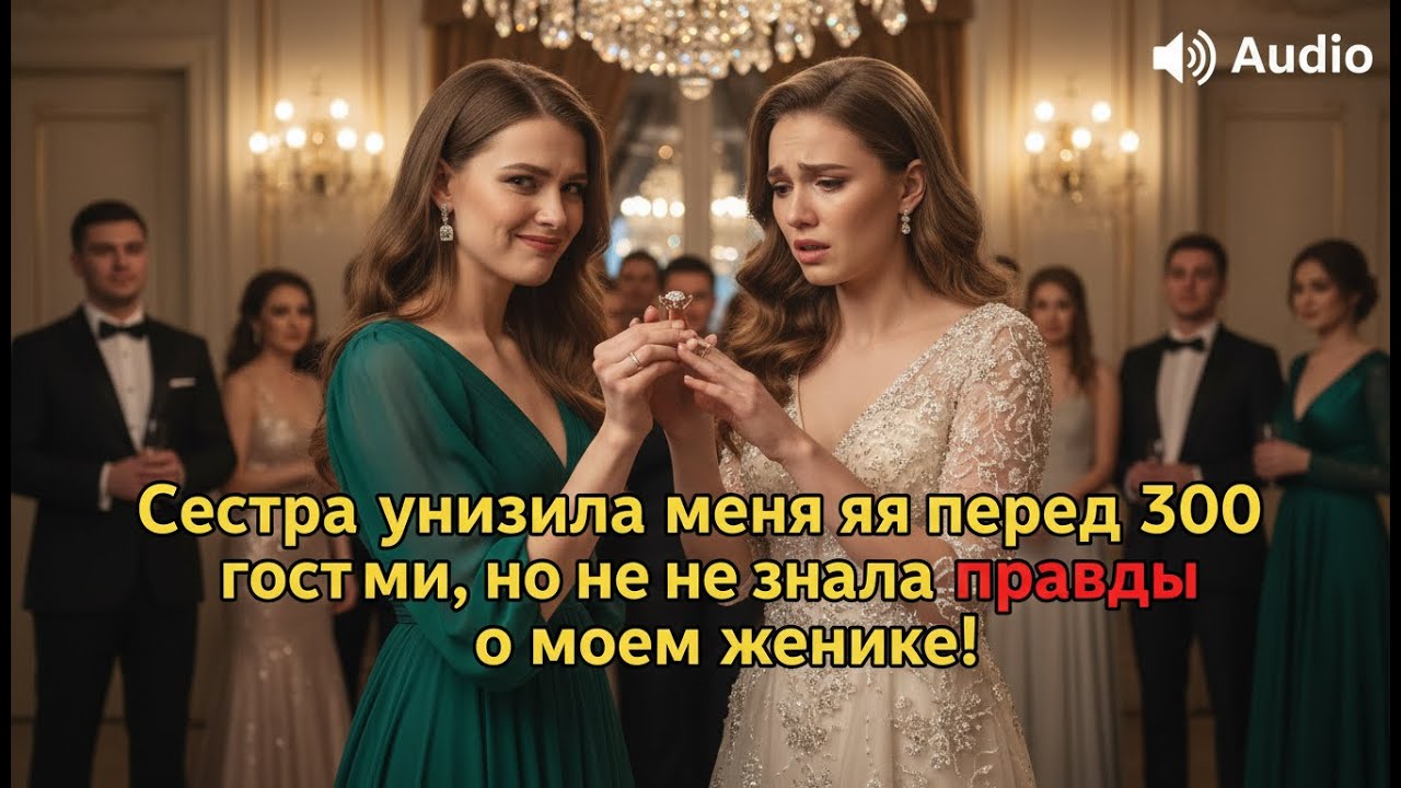 СЕСТРА ВЫСМЕЯЛА КОЛЬЦО ПРИ 300 ГОСТЯХ — НЕ ЗНАЯ, ЧТО МОЙ ЖЕНИХ СЛОМАЕТ ЕЁ МИР ЮРИДИЧЕСКИ