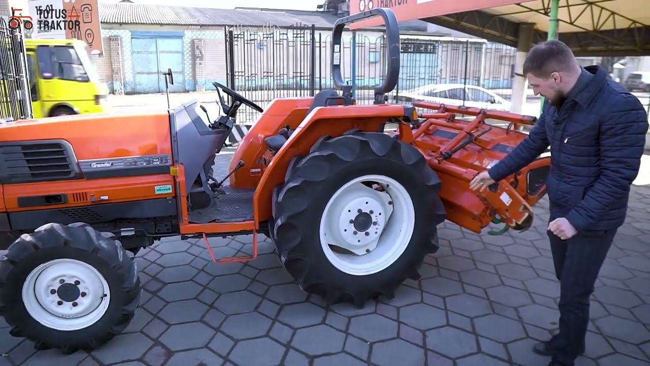 Огляд японського міні трактора Kubota GL-320 | Totus Traktor