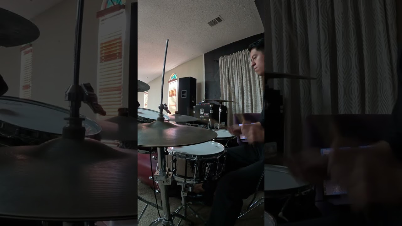 De gloria en gloria - Marco Barrientos | Drum Cam | Usar 🎧 | #drums