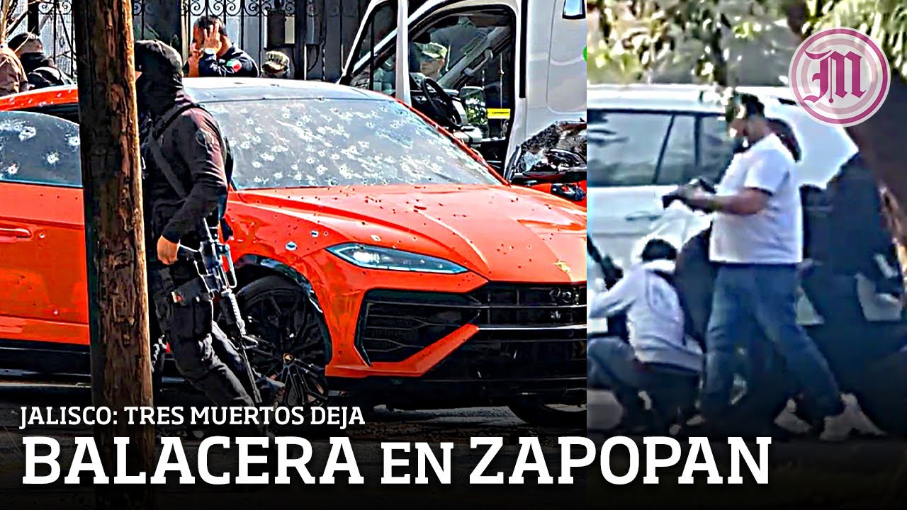 Balacera en Zapopan deja al menos tres personas sin vida; ataque quedó grabado